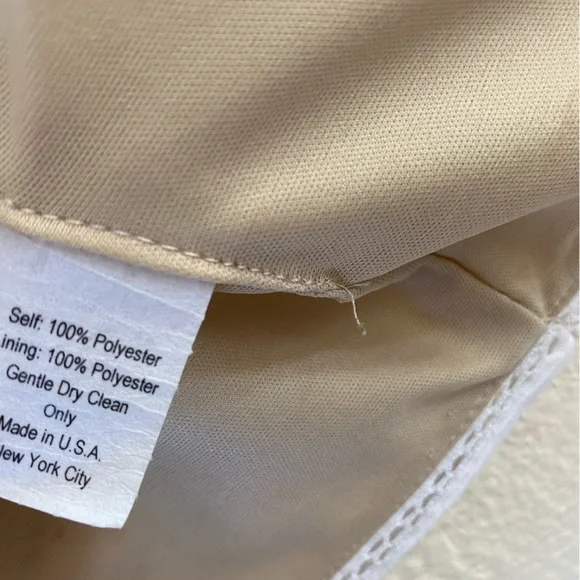 Issue New York Classy and Edgy White Long Skirt and Top Sz S - Picture 6 of 11